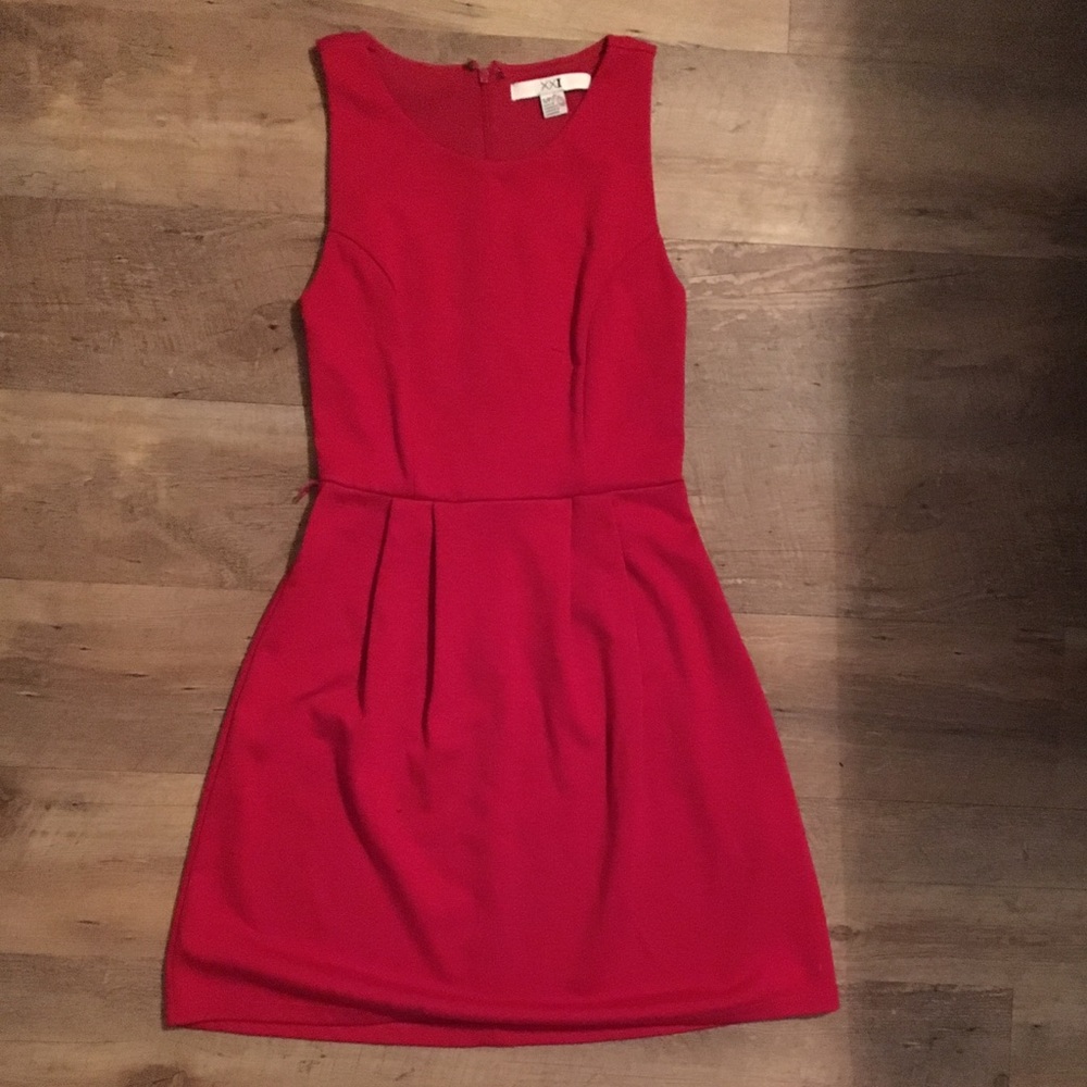 Red Fit & Flare Dress
